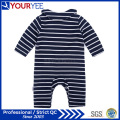 Neue lange Hülsen-Streifen-Säugling Onesie-preiswerte Baby-Kleidung (YBY116)